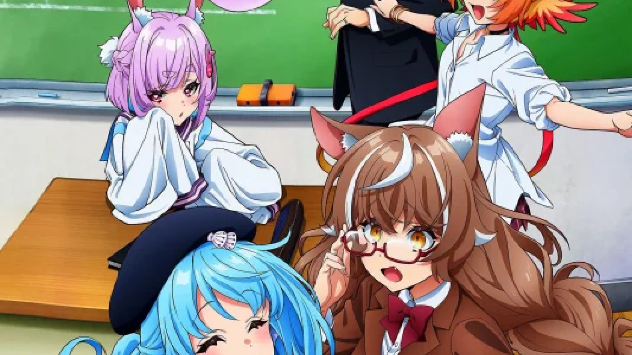 انمي Jingai Kyoushitsu no Ningengirai Kyoushi الموسم الاول الحلقة 4
