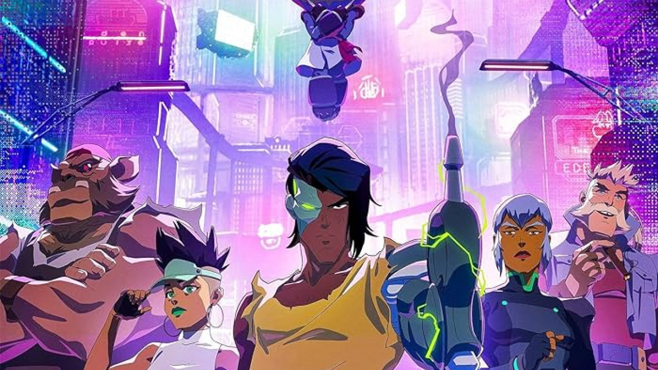 انمي Captain Laserhawk: A Blood Dragon Remix الحلقة 1