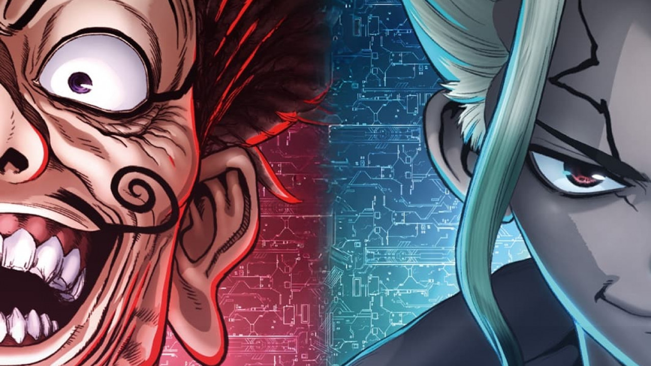 انمي Dr. Stone الموسم الثالث الحلقة 12